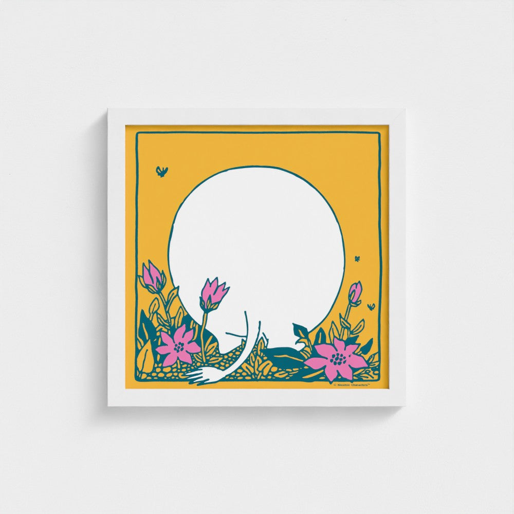 Moomin Butt Floral Fine Art Framed Print | Moomin Shop United States