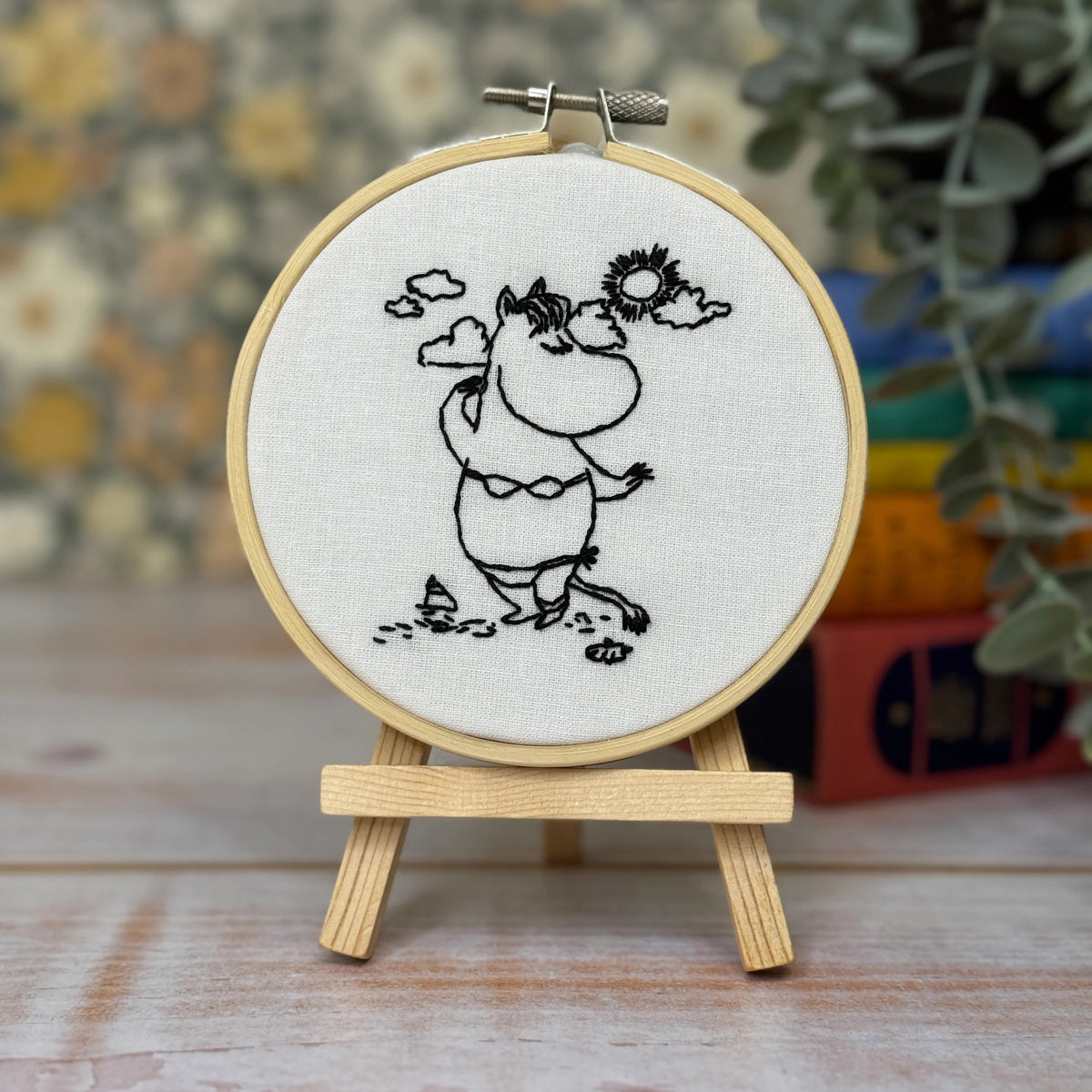 Snorkmaiden&#39;s Seaside Style Mini Embroidery Kit - The Crafty Kit Company | Moomin Shop United States