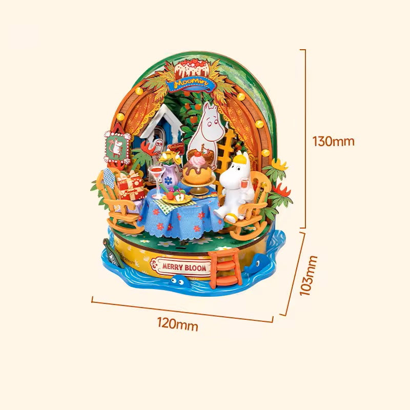 Snorkmaiden's Garden Party DIY 3D Dollhouse