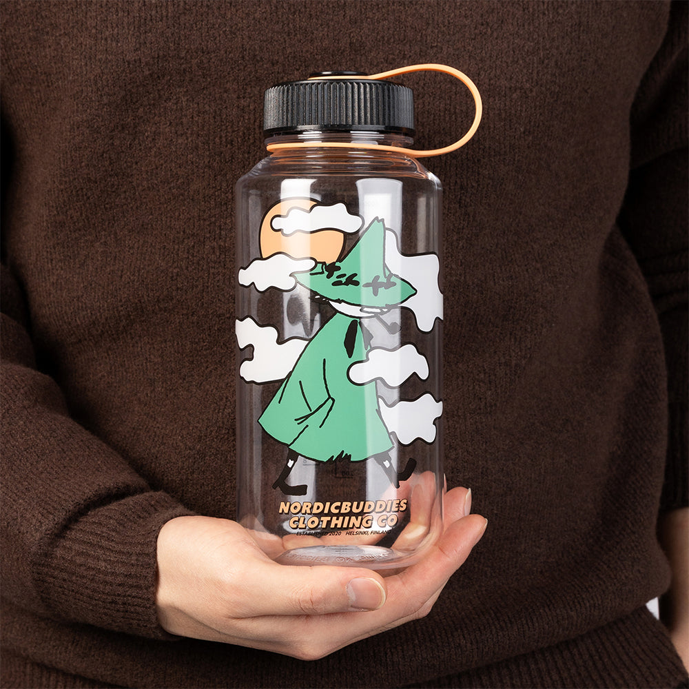 Snufkin Everyday Water Bottle 960ml Beige - The Official Moomin Shop