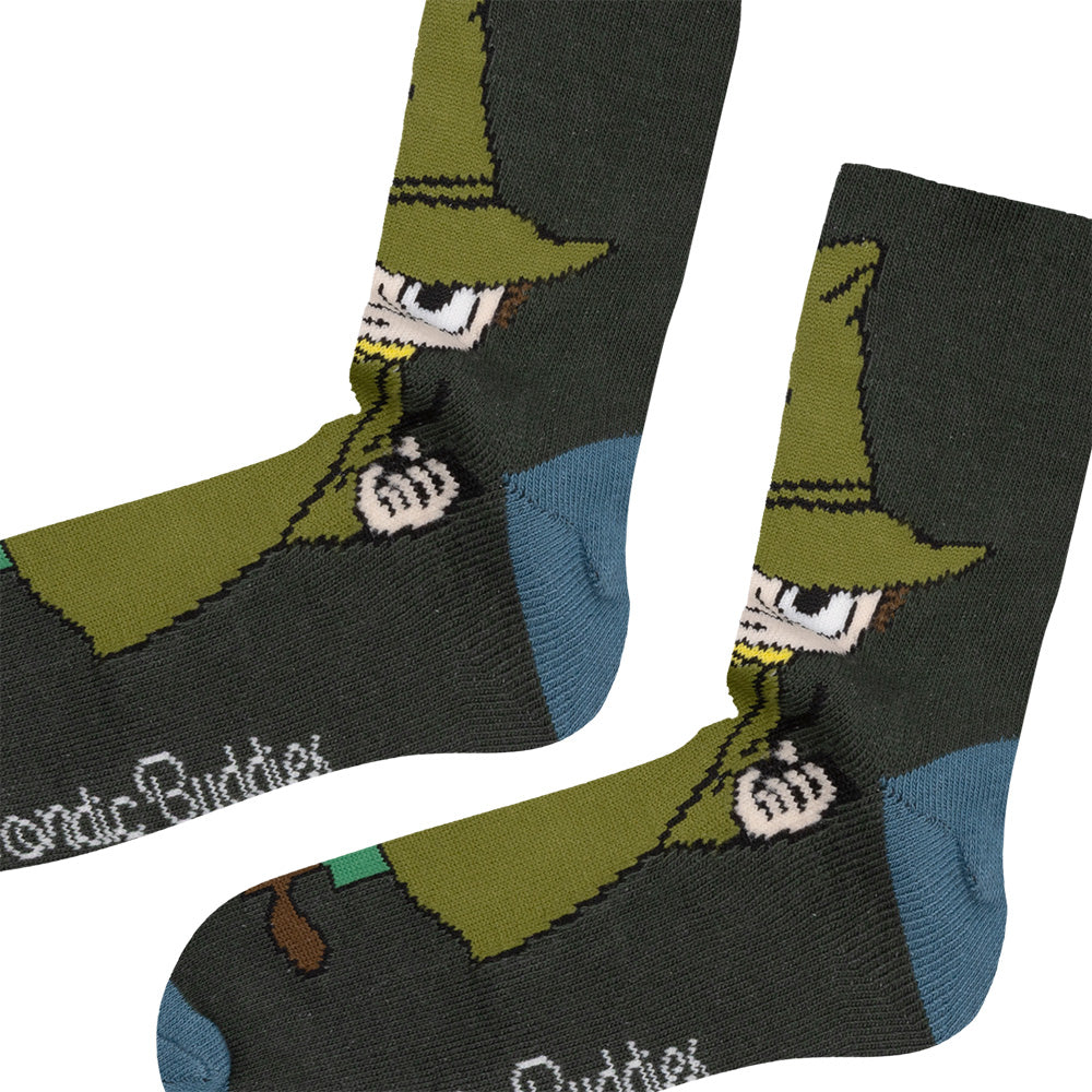Snufkin Classick Socks 40-45 Darkgreen - The Official Moomin Shop
