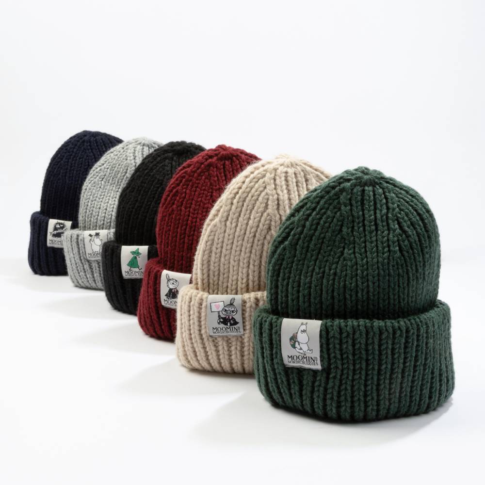 Stinky Chunky Beanie Black - The Official Moomin Shop