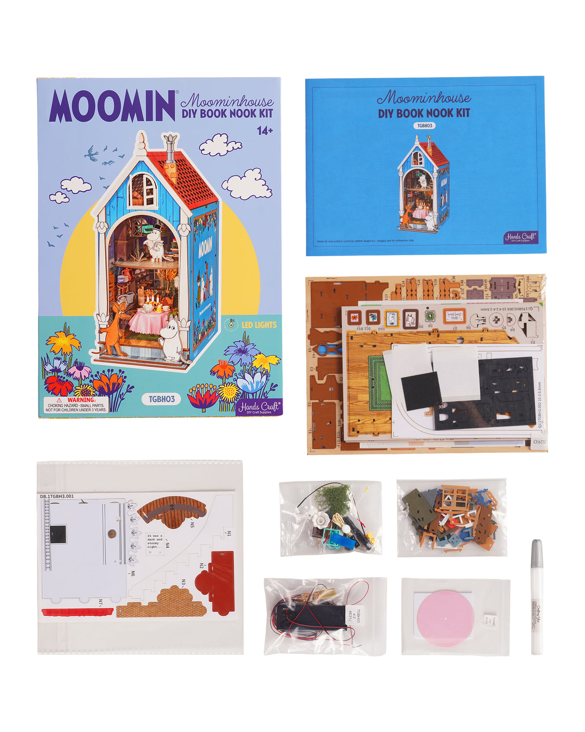Moomin House Book Nook Kit