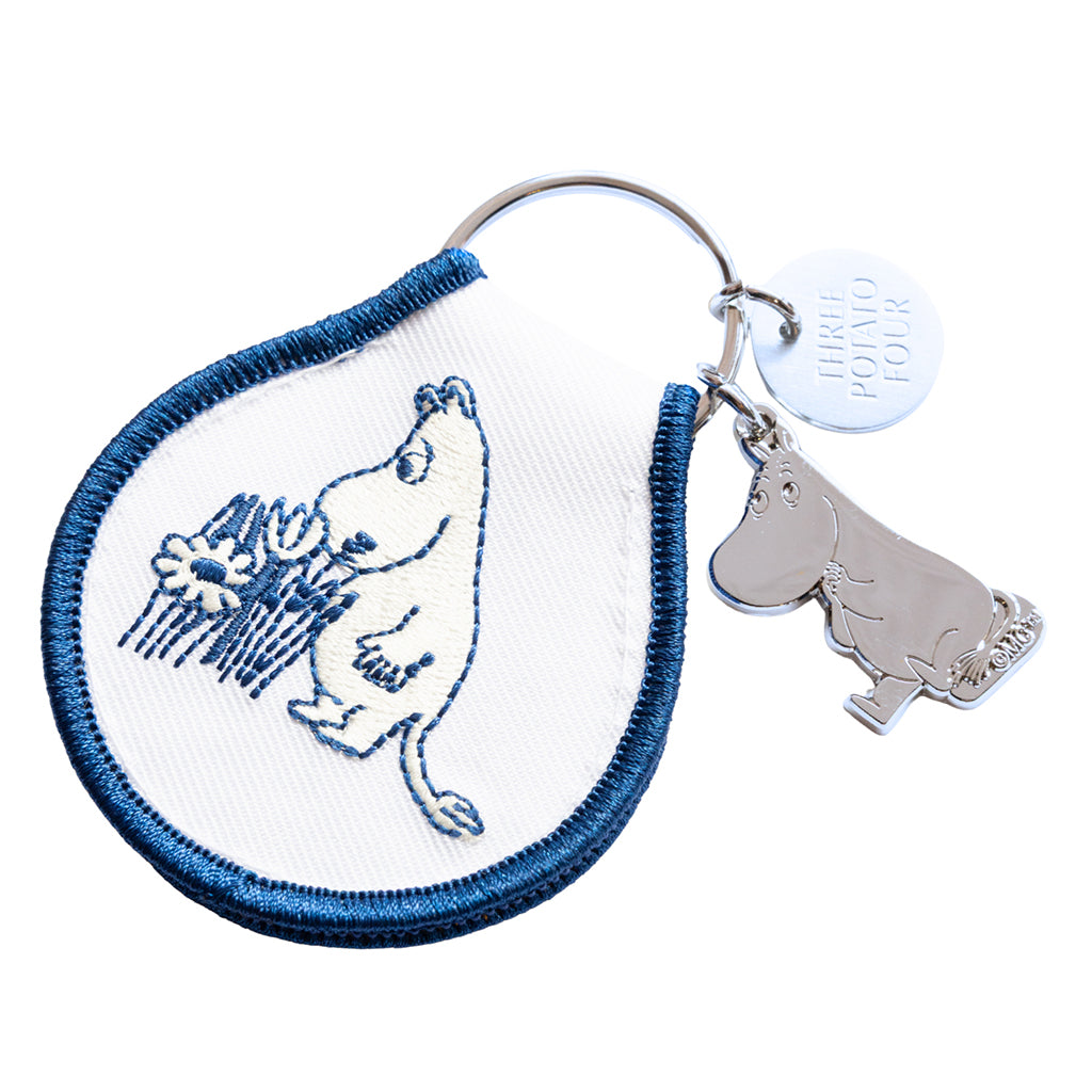 Moomintroll Garden Patch Keychain + Charm