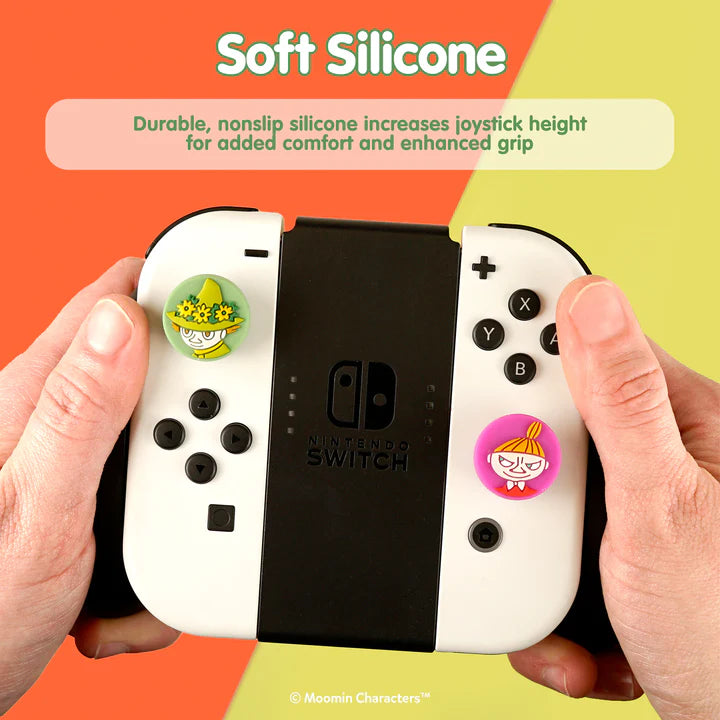Moomin Nintendo Switch Thumb Grip Caps Series 1 - Little My/Snufkin: