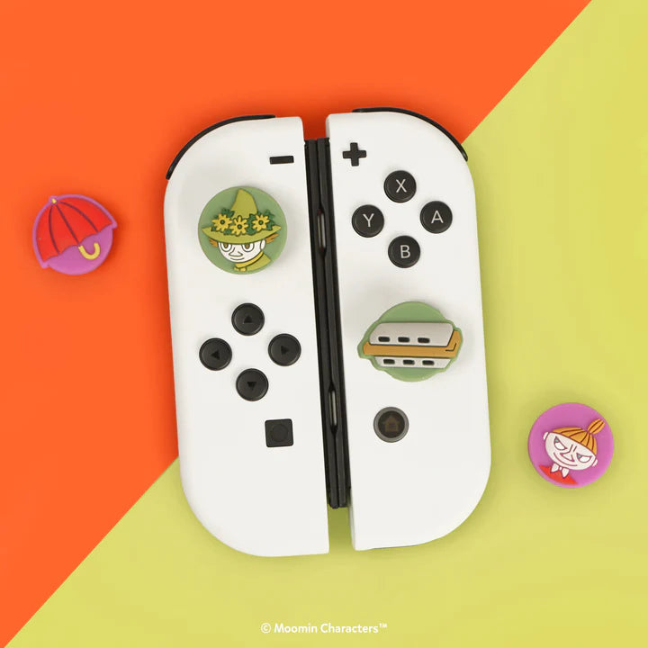Moomin Nintendo Switch Thumb Grip Caps Series 1 - Little My/Snufkin: