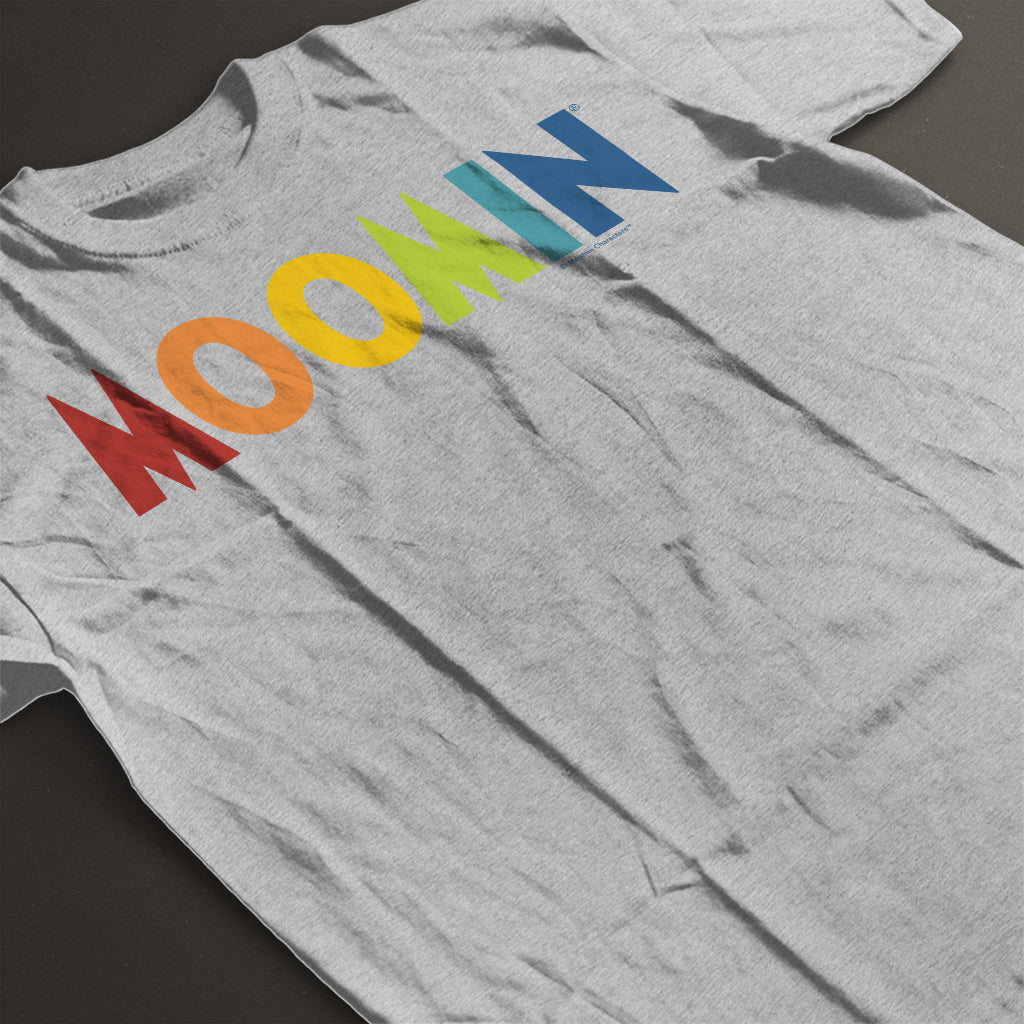 Moomin Rainbow Logo Kids T-Shirt