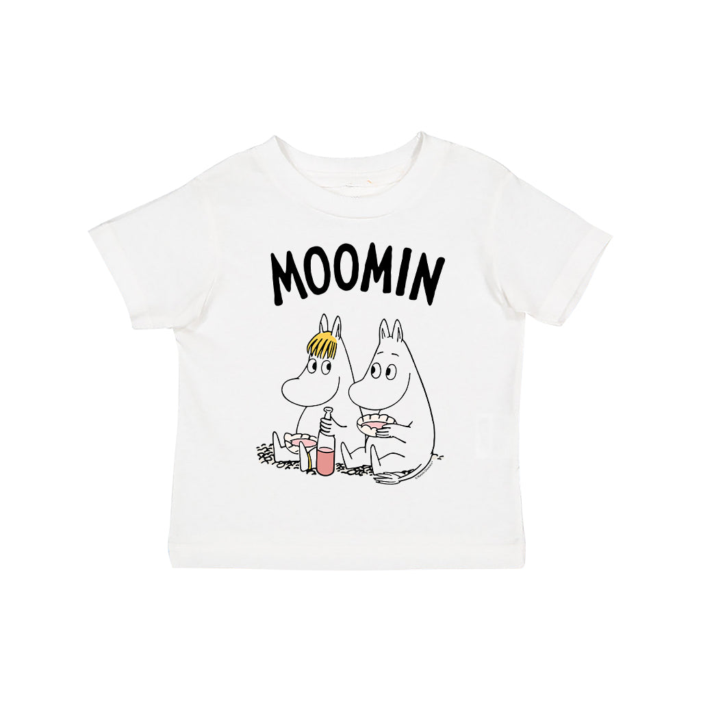 Moomin Moomintroll Snorkmaiden Drinking From Shells Baby T-Shirt