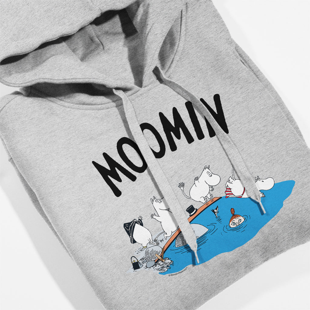 Moomin Family Diving Adult Hoodie