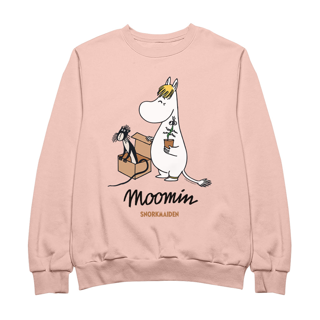 Moomin Snorkmaiden With A Plant Adult Sweatshirt | Moomin Shop US