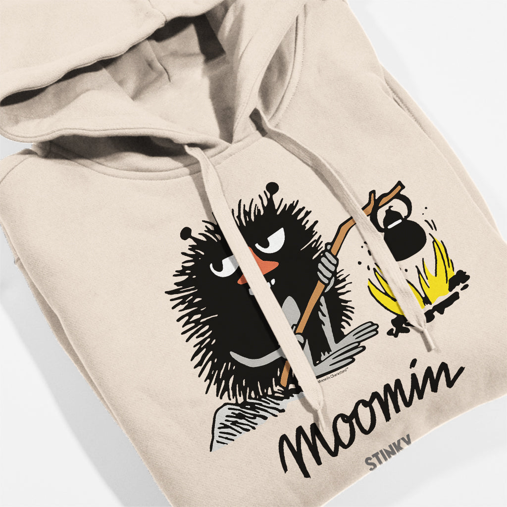 Moomin Stinky Heating Kettle Adult Hoodie