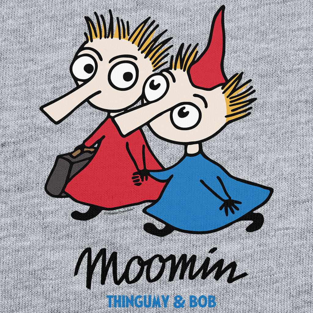 Moomin Thingumy And Bob Holding Hands Kids Sweatshirt