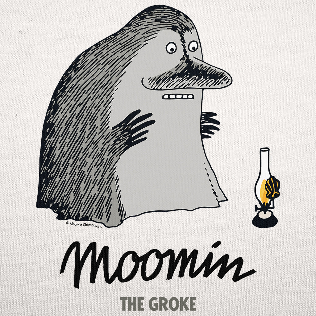 Moomin The Groke With Lamp Adult Hoodie