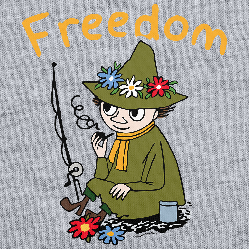 Snufkin With His Fishing Rod Freedom Adult Sweatshirt