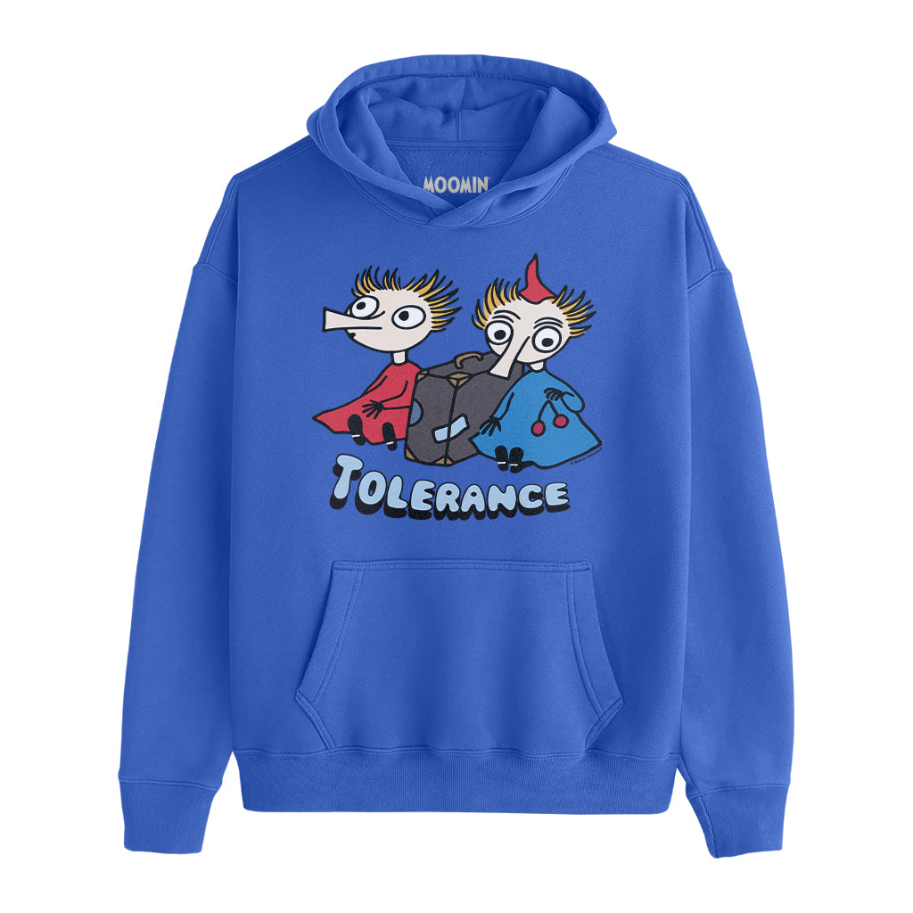 Thingumy and Bob Tolerance Kids Hoodie | Moomin Shop US