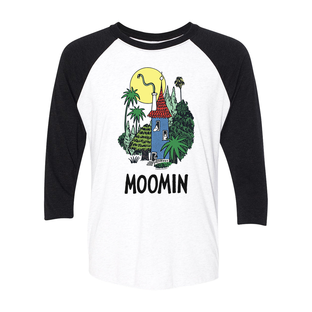 Moomin Moominhouse Adult Baseball T-Shirt | Moomin Shop US