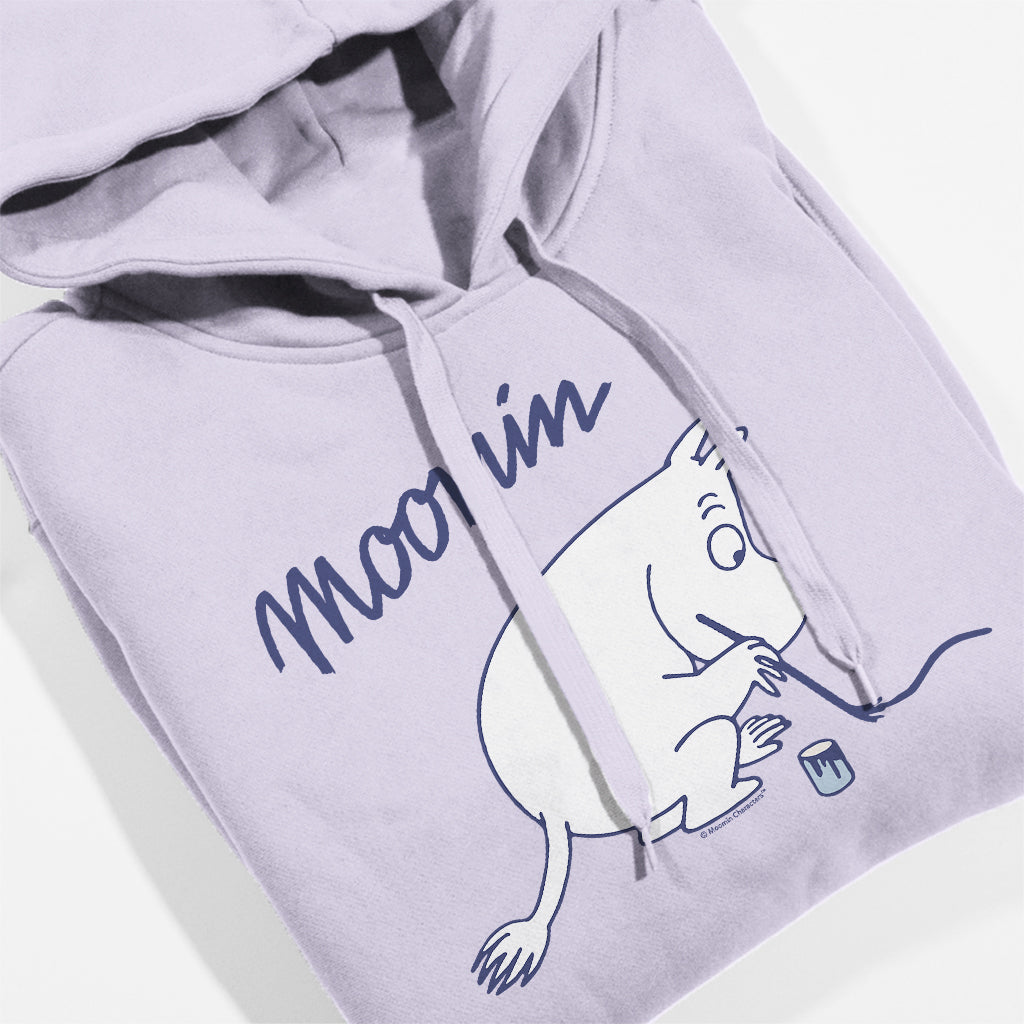 Moomin Moomintroll Painting Adult Hoodie