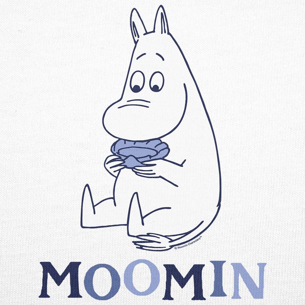 Moomin Moomintroll Drinking From Shell Baby T-Shirt