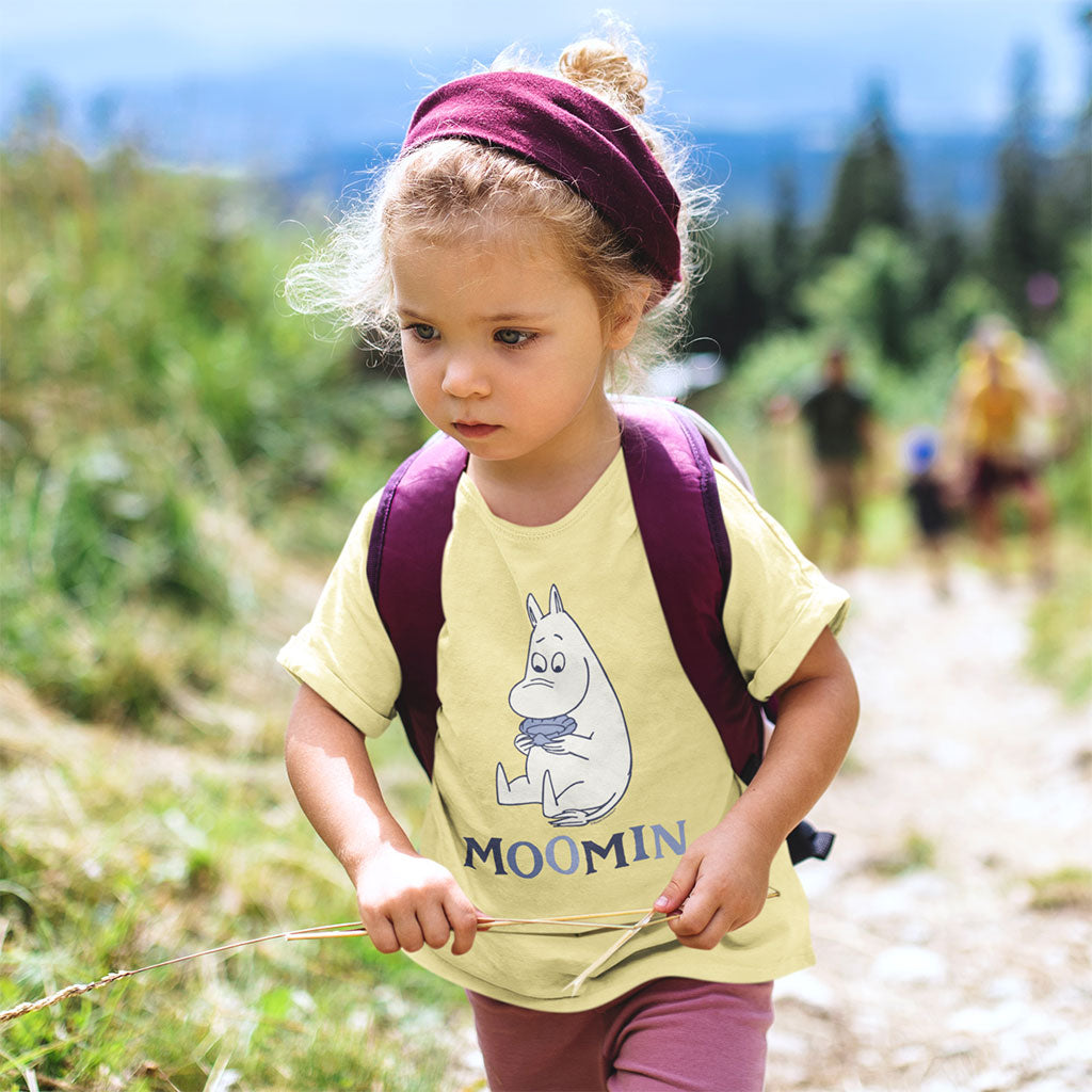 Moomin Moomintroll Drinking From Shell Toddler T-Shirt