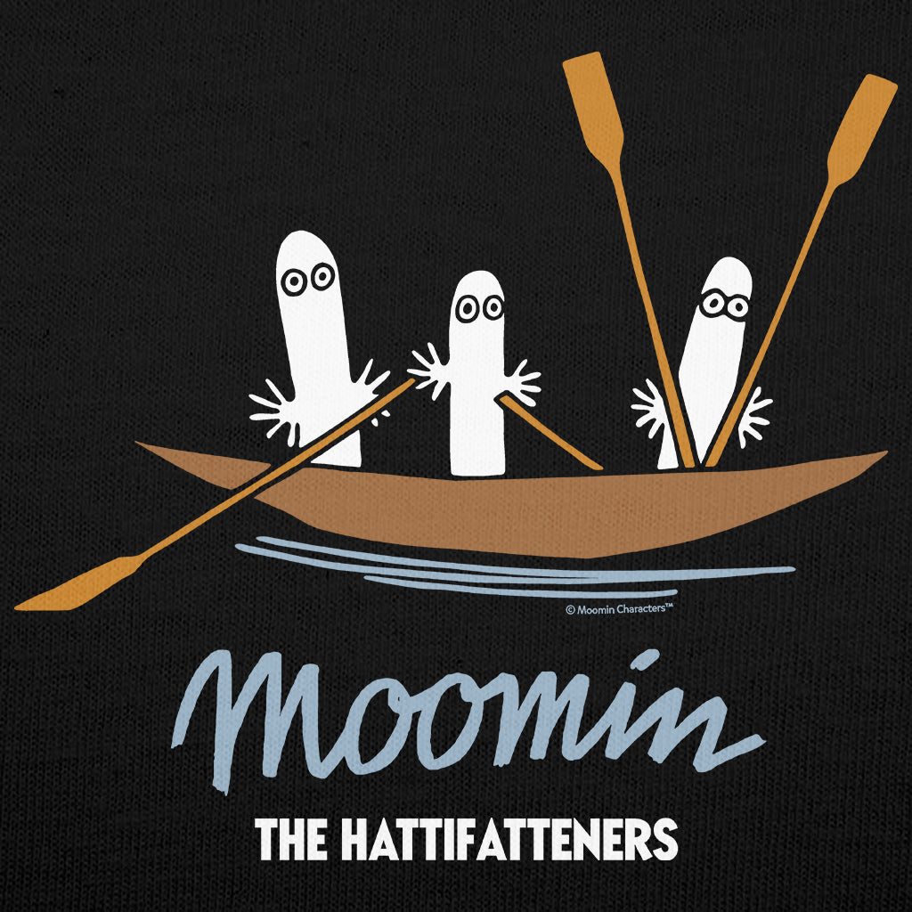 Moomin The Hattifatteners Rowing Adult T-Shirt