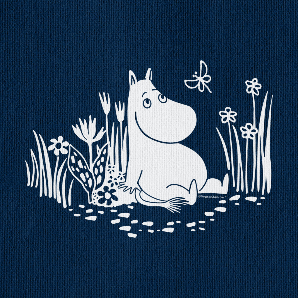 Moomintroll Relaxing In The Garden Tote Bag