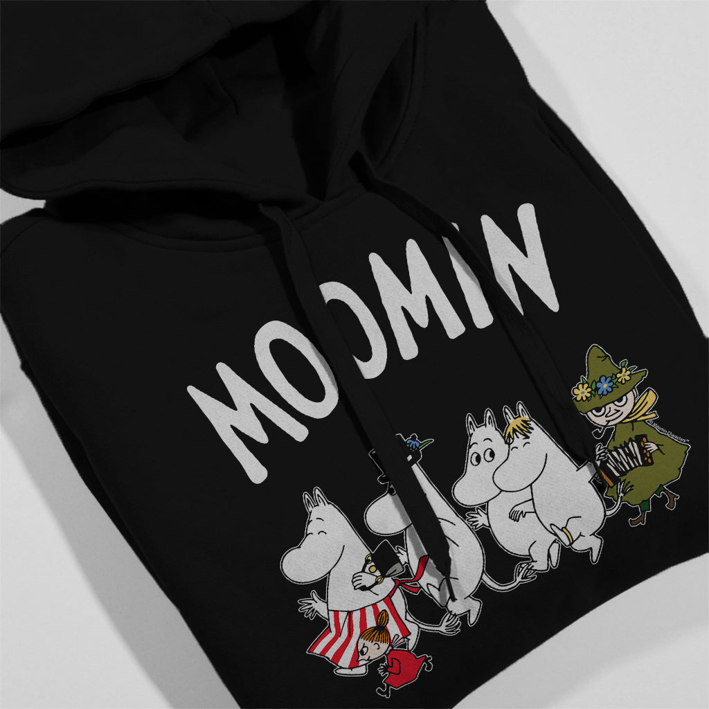 Moomin Family Walking Adult Hoodie