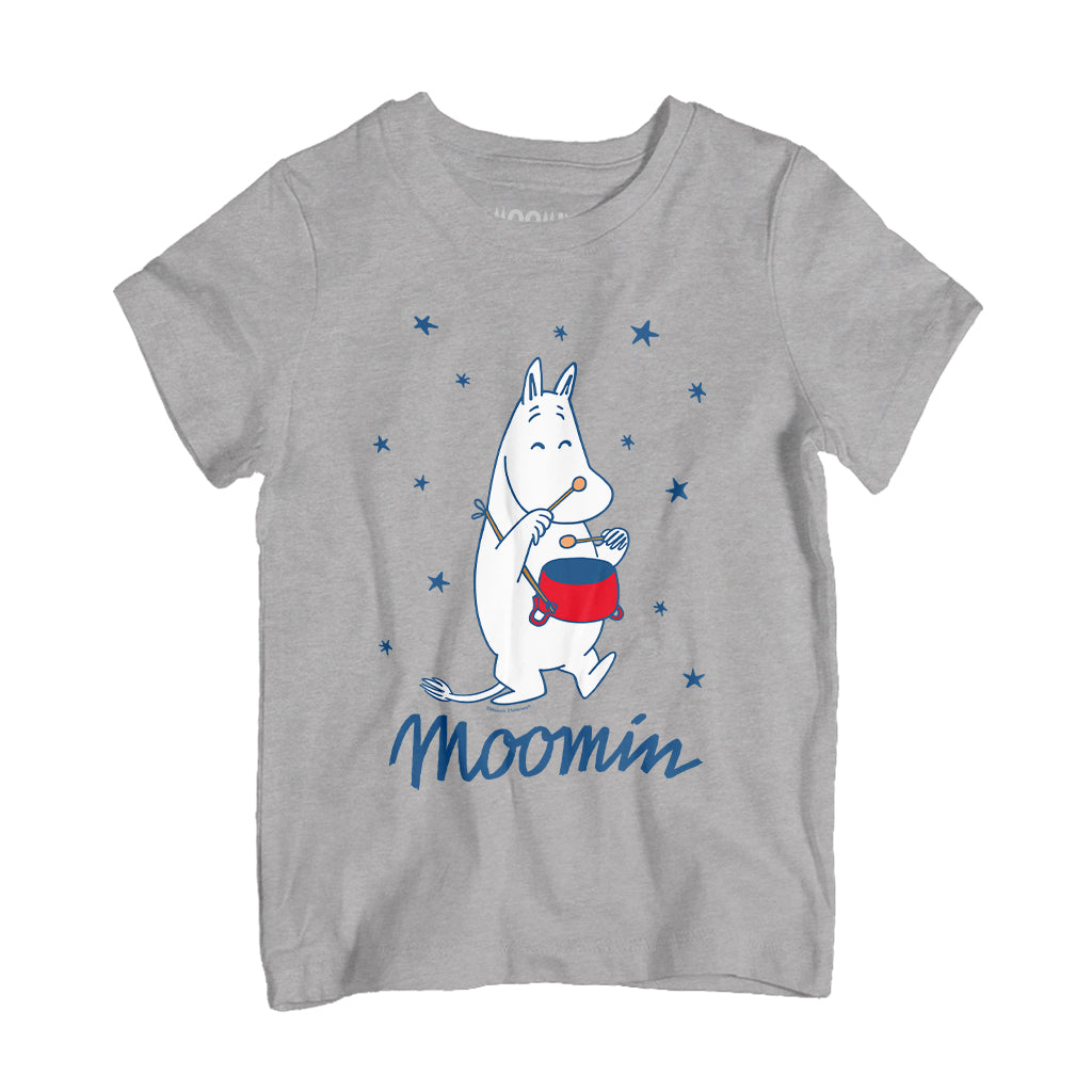 Moomintroll With His Drum Kids T-Shirt