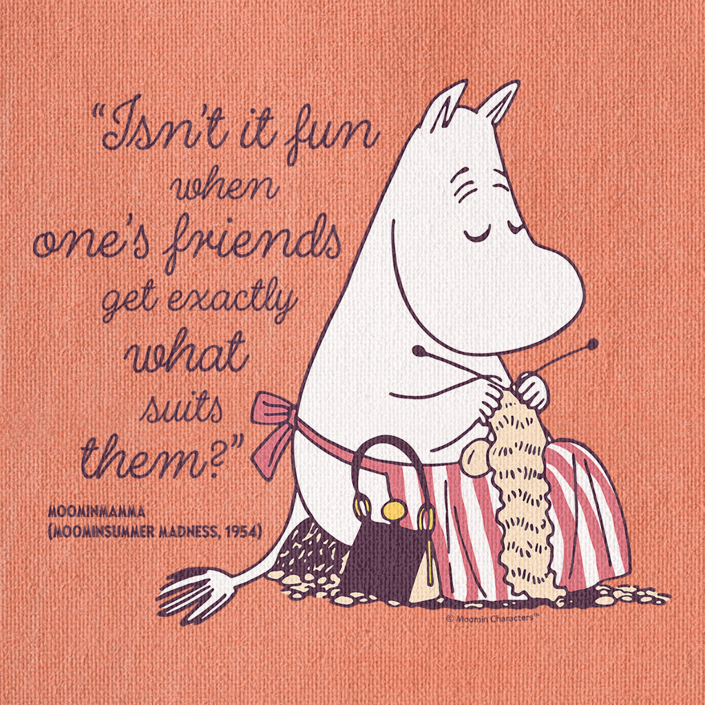 Moomin Isn&#39;t It Fun Moominsummer Madness Moominmamma Quote Tote Bag