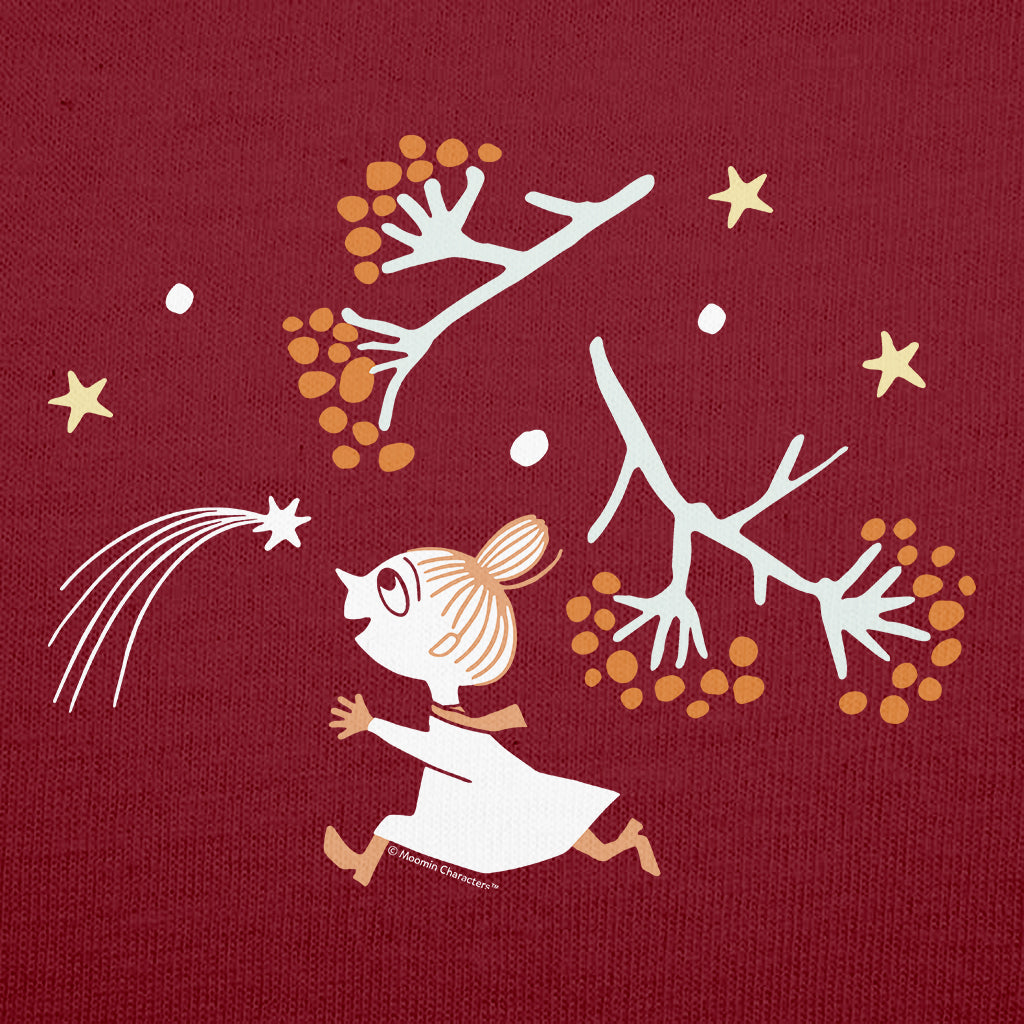 Moomin Little My Shooting Star Autumn Winter Adult T-Shirt