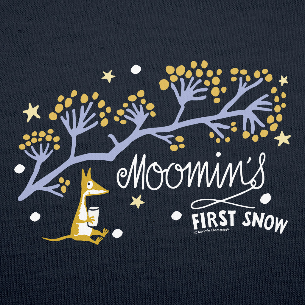 Moomin&#39;s First Snow Winter Creature Adult Sweatshirt