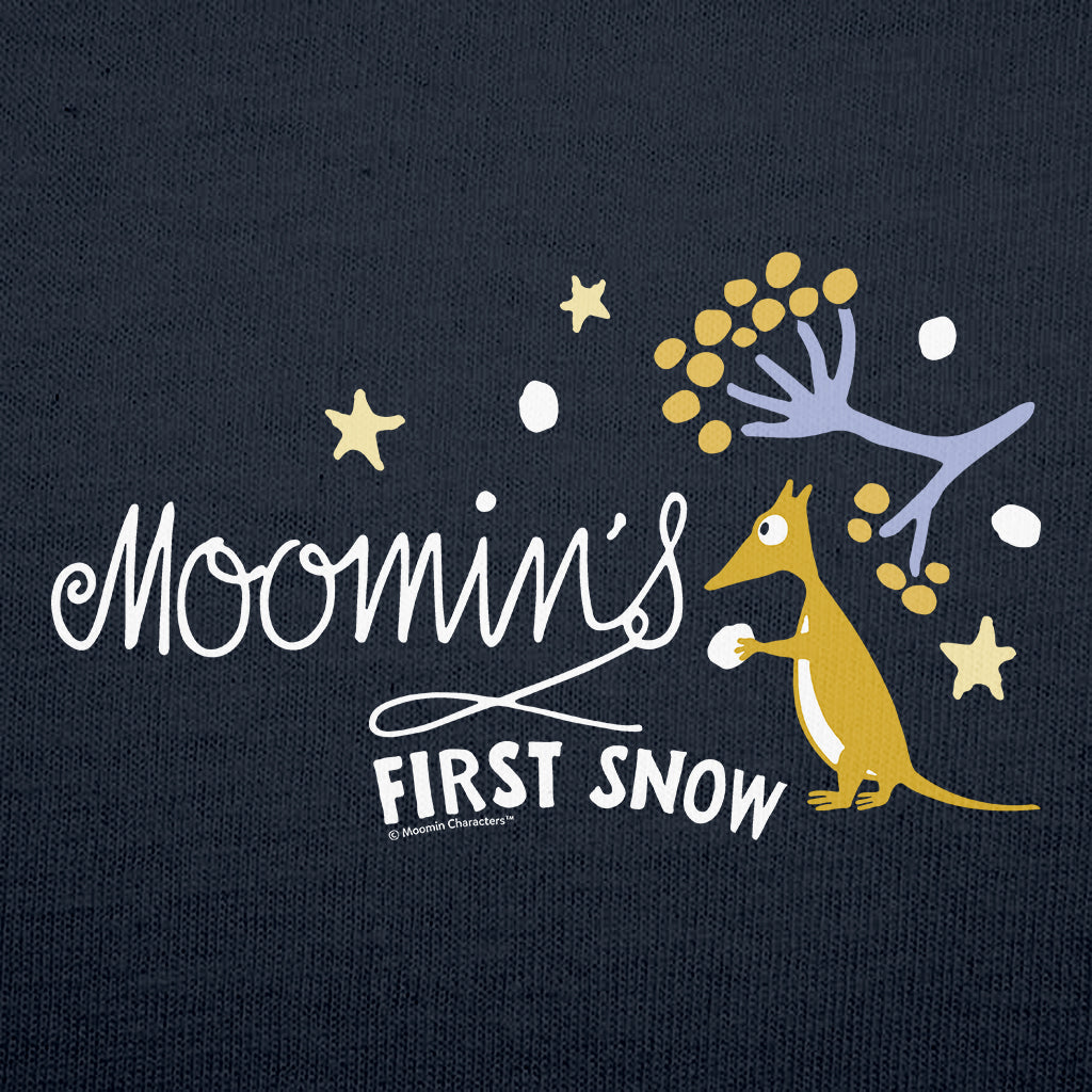 Moomin&#39;s First Snow Creature Character Winter Adult Sweatshirt