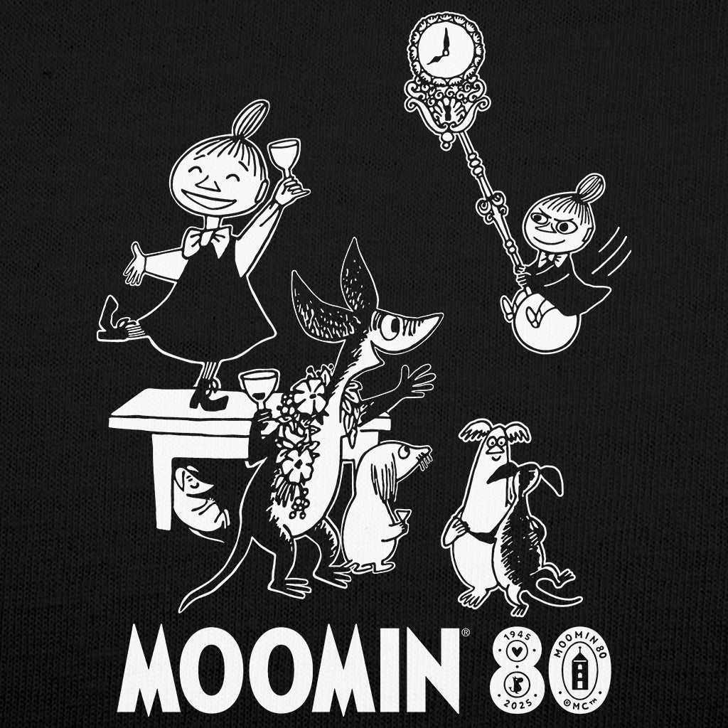 Moomin 80th Anniversary Mymble &amp; Co Party Adult T-Shirt