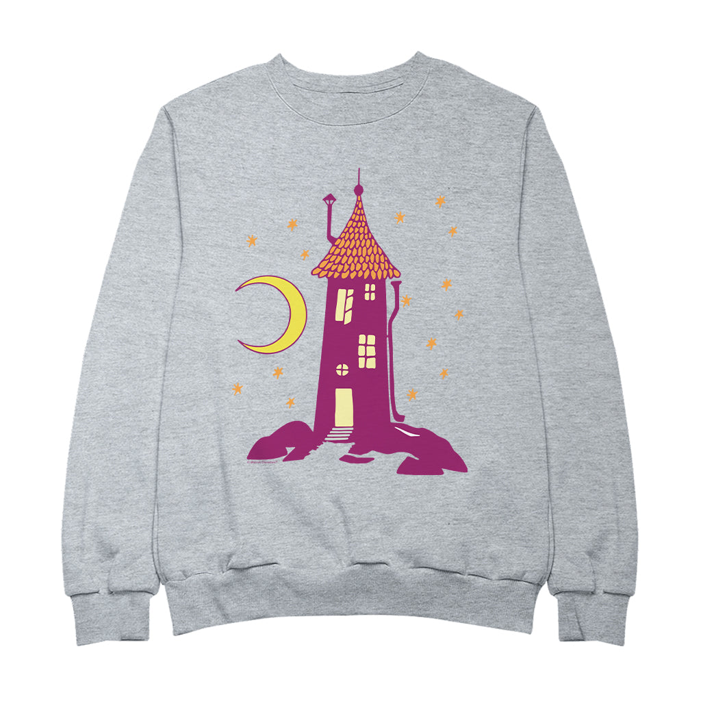 House In The Dark Of Night Spooky Adult Sweatshirt | Moomin Shop US