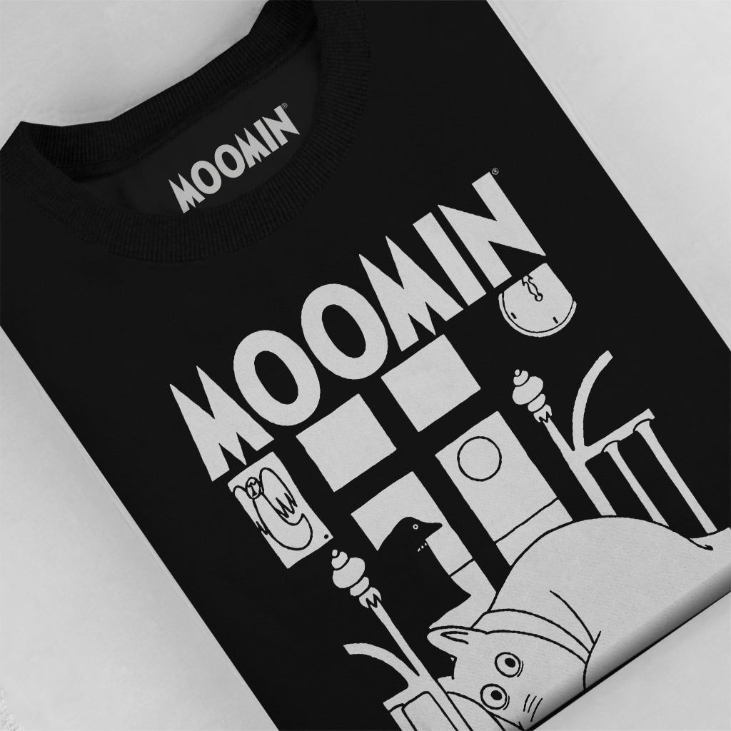 Moomin Moomintroll The Groke Lurking In The Night Adult Sweatshirt | Moomin Shop US