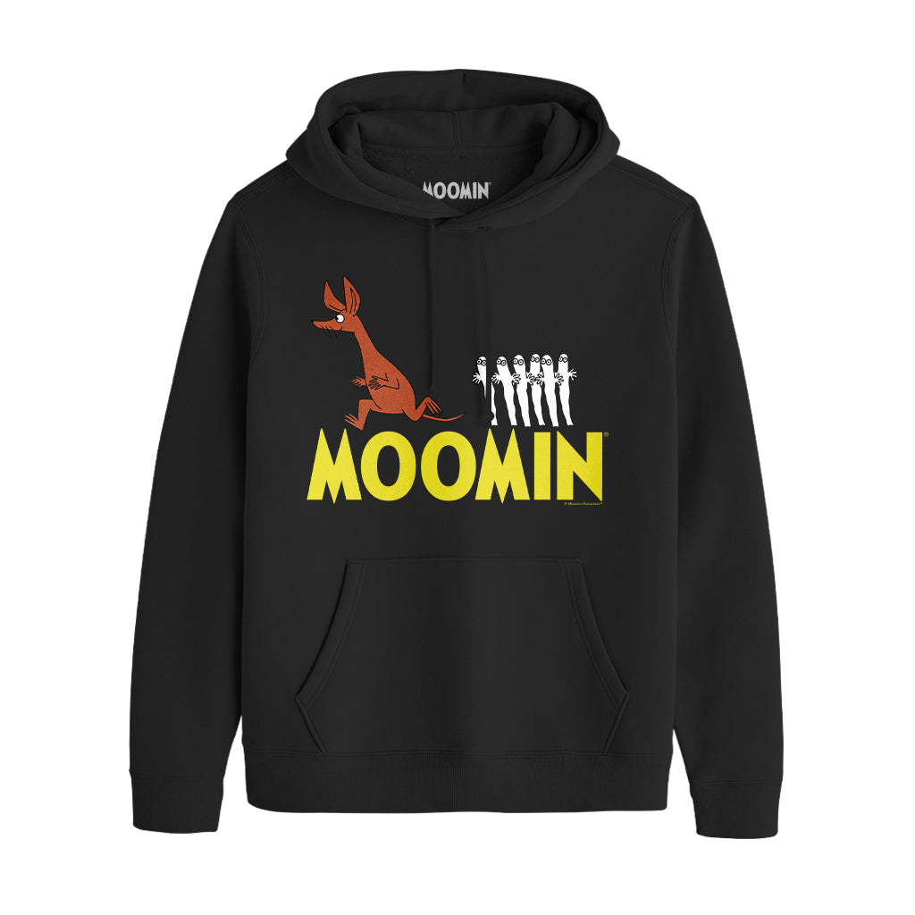 Sniff Running From The Spooky Hattifatteners Adult Hoodie | Moomin Shop US