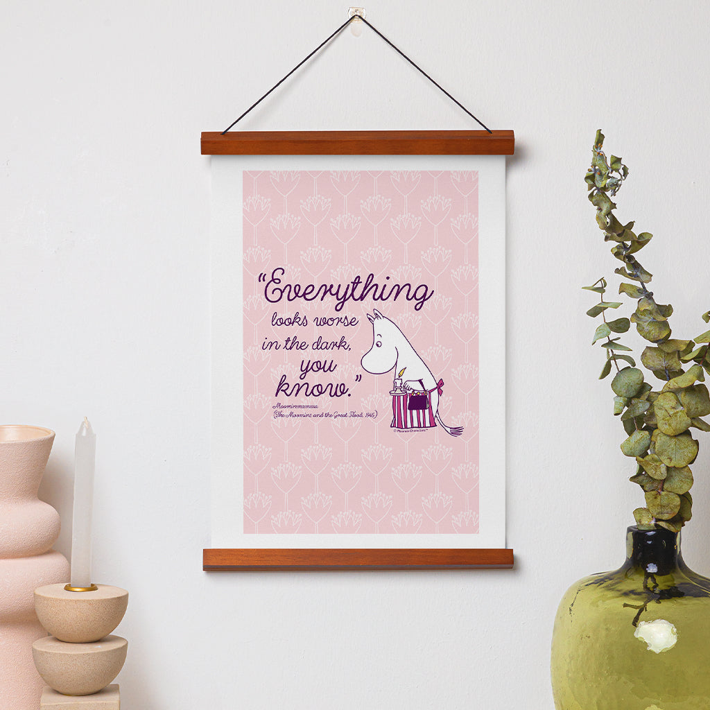 Moomin The Moomins And The Great Flood Moominmamma Quote Print