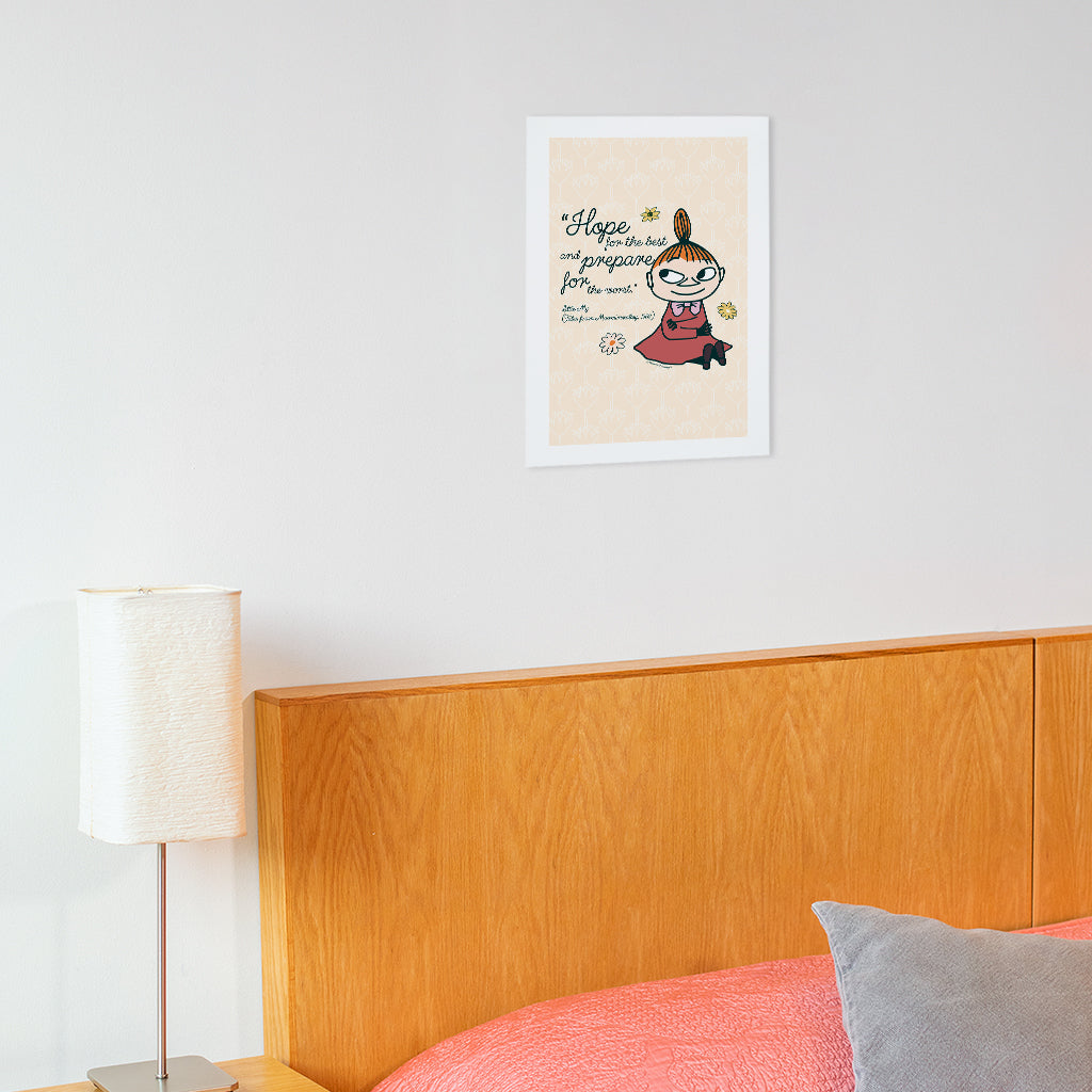 Moomin Hope Tales From Moominvalley Little My Quote Print