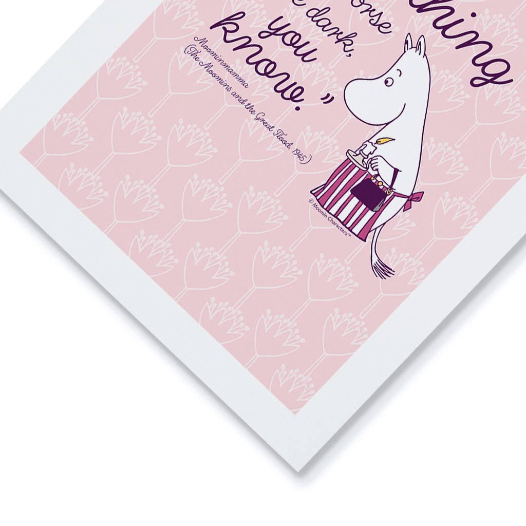 Moomin The Moomins And The Great Flood Moominmamma Quote Print