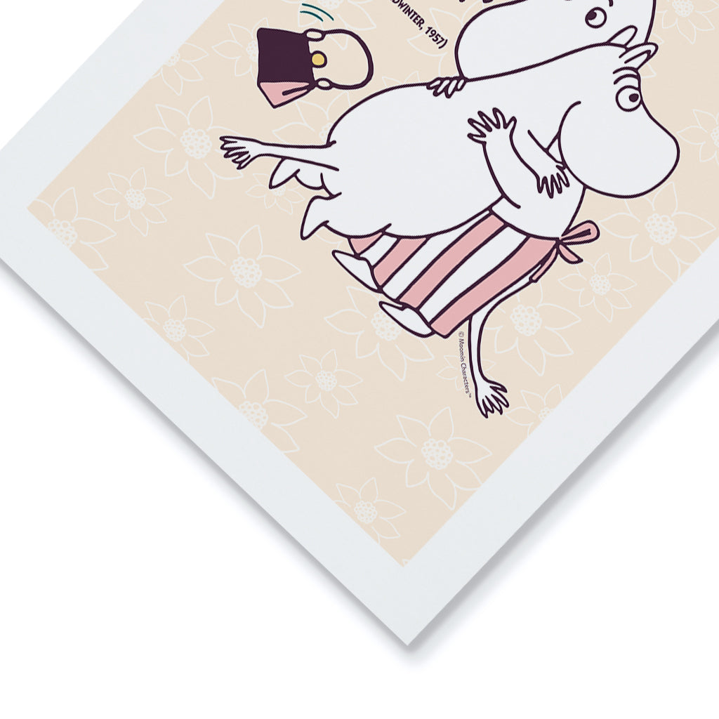 Moomin I Love You Moominland Midwinter Moomintroll Quote Print