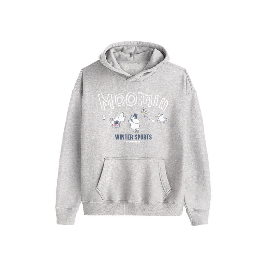 Moomin Festive Winter Sports Toddler Hoodie | Moomin Shop US