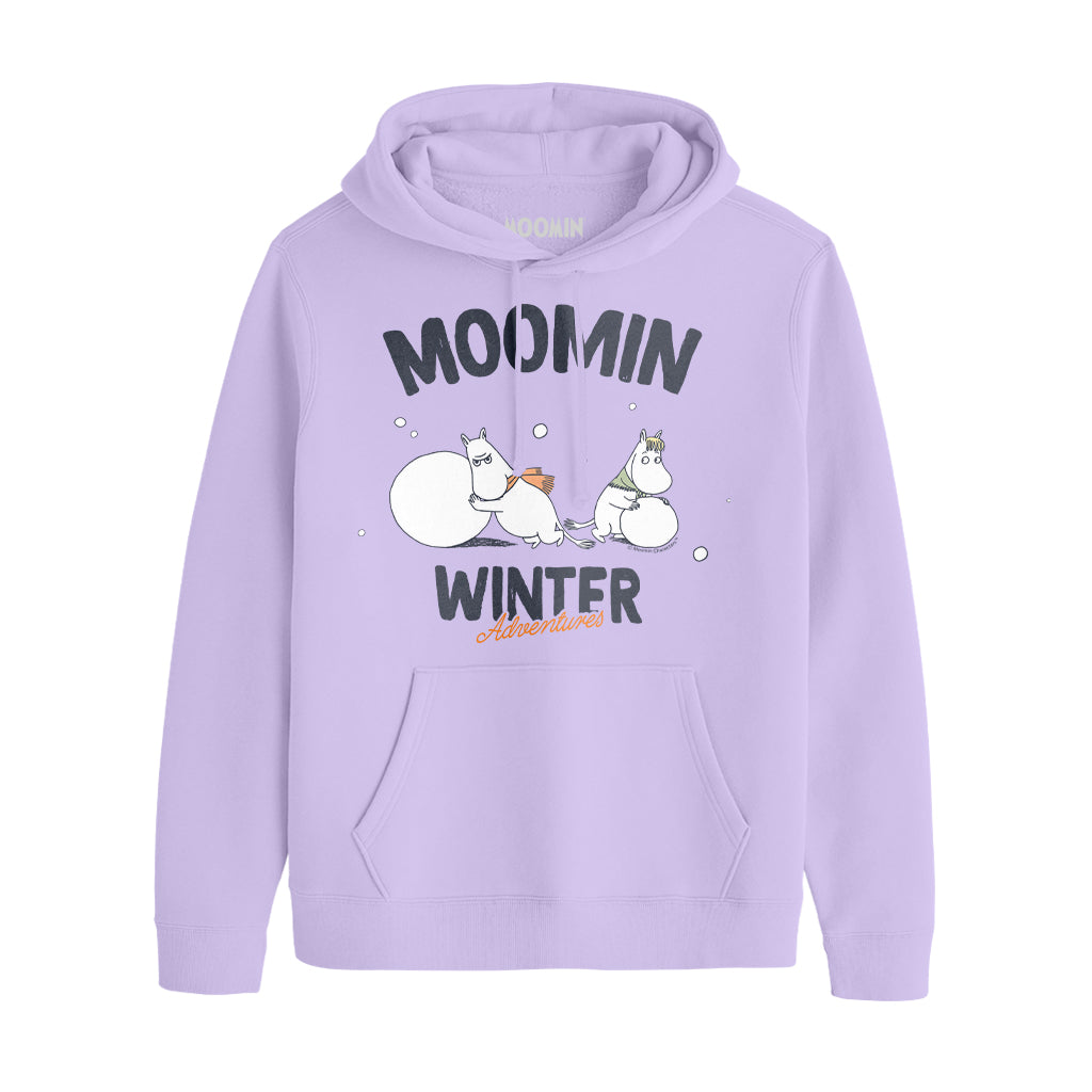 Moomin Winter Adventures Moomintroll &amp; Snorkmaiden Adult Hoodie | Moomin Shop US