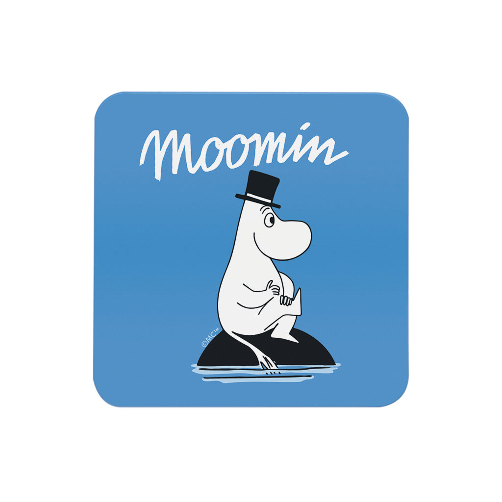 Moomin Moominpappa Wooden Single Coaster