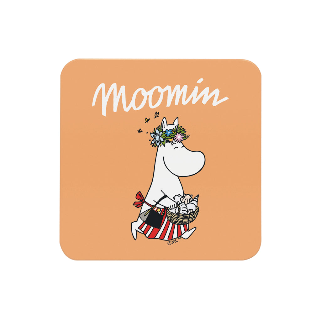 Moomin Moominmamma Wooden Single Coaster