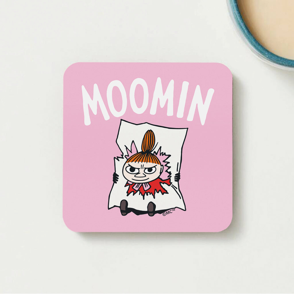 Moomin Little My Wooden Single Coaster | Moomin Shop US