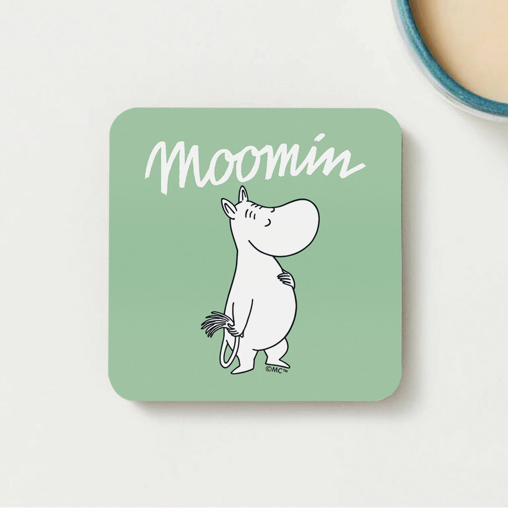 Moomin Moomintroll Wooden Single Coaster