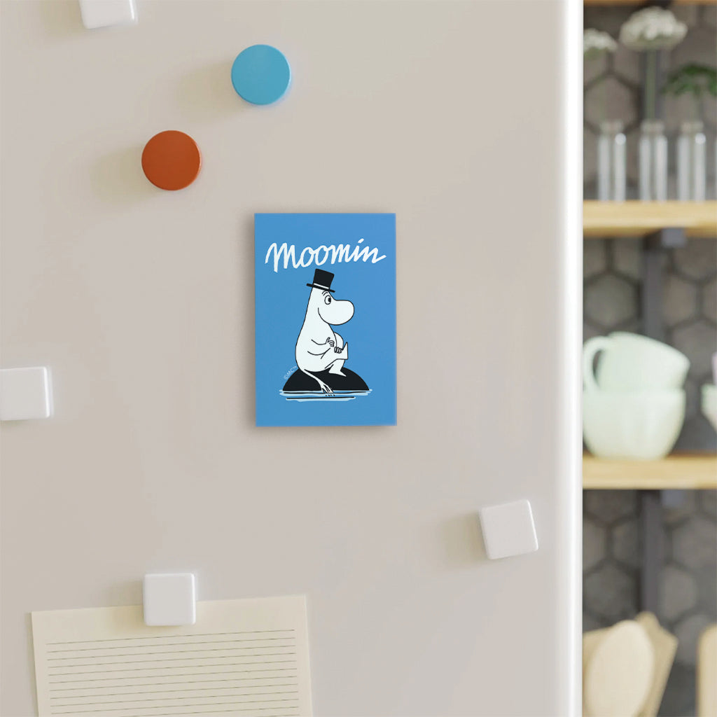 Moomin Moominpappa Wooden Fridge Magnet