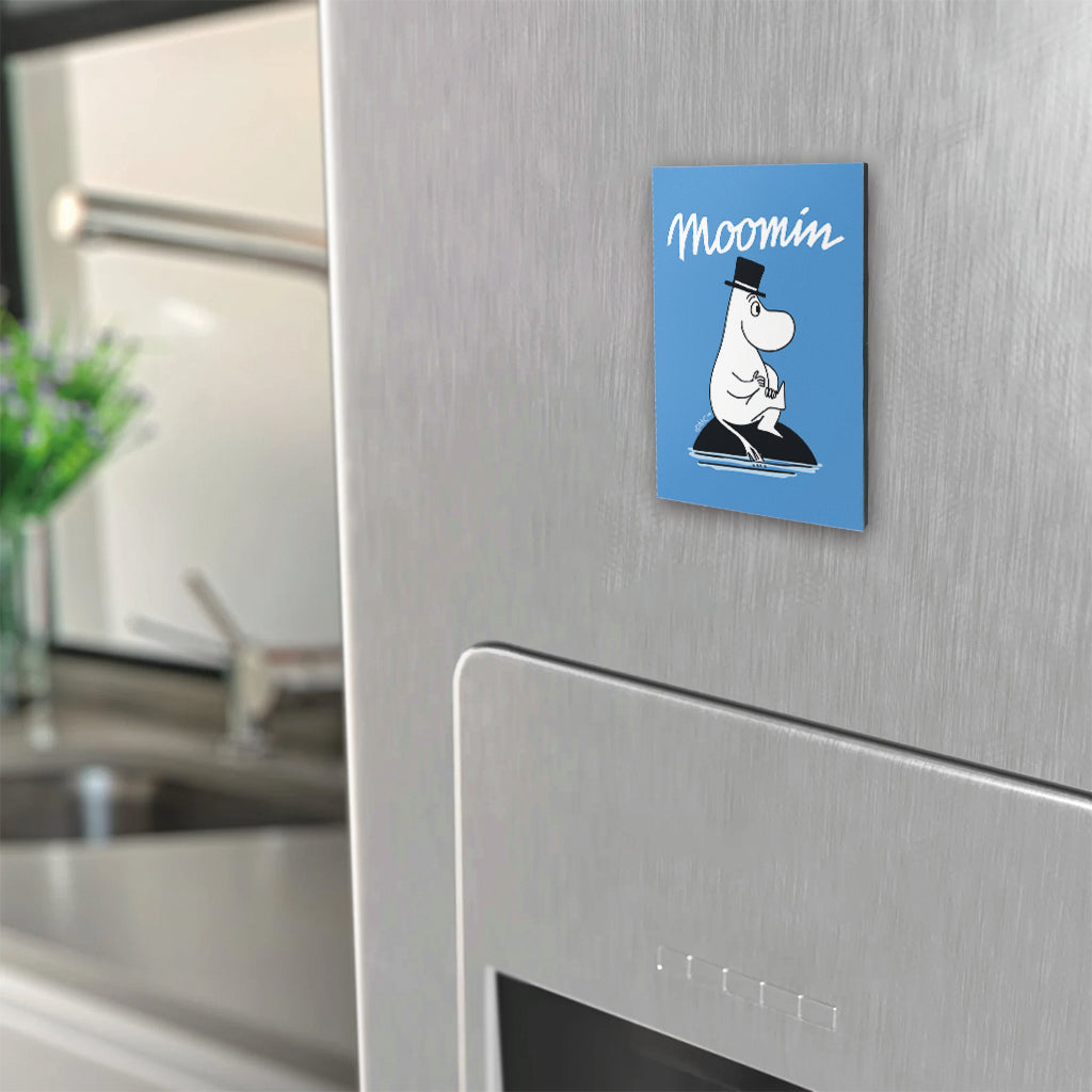 Moomin Moominpappa Wooden Fridge Magnet