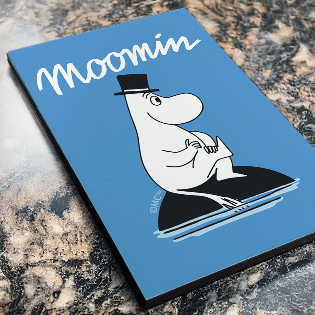 Moomin Moominpappa Wooden Fridge Magnet