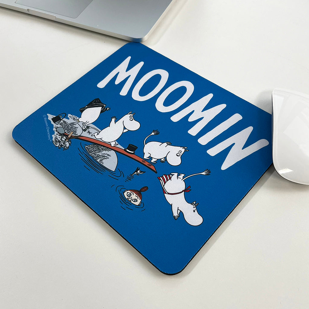 Moomin Swimming Mouse Pad