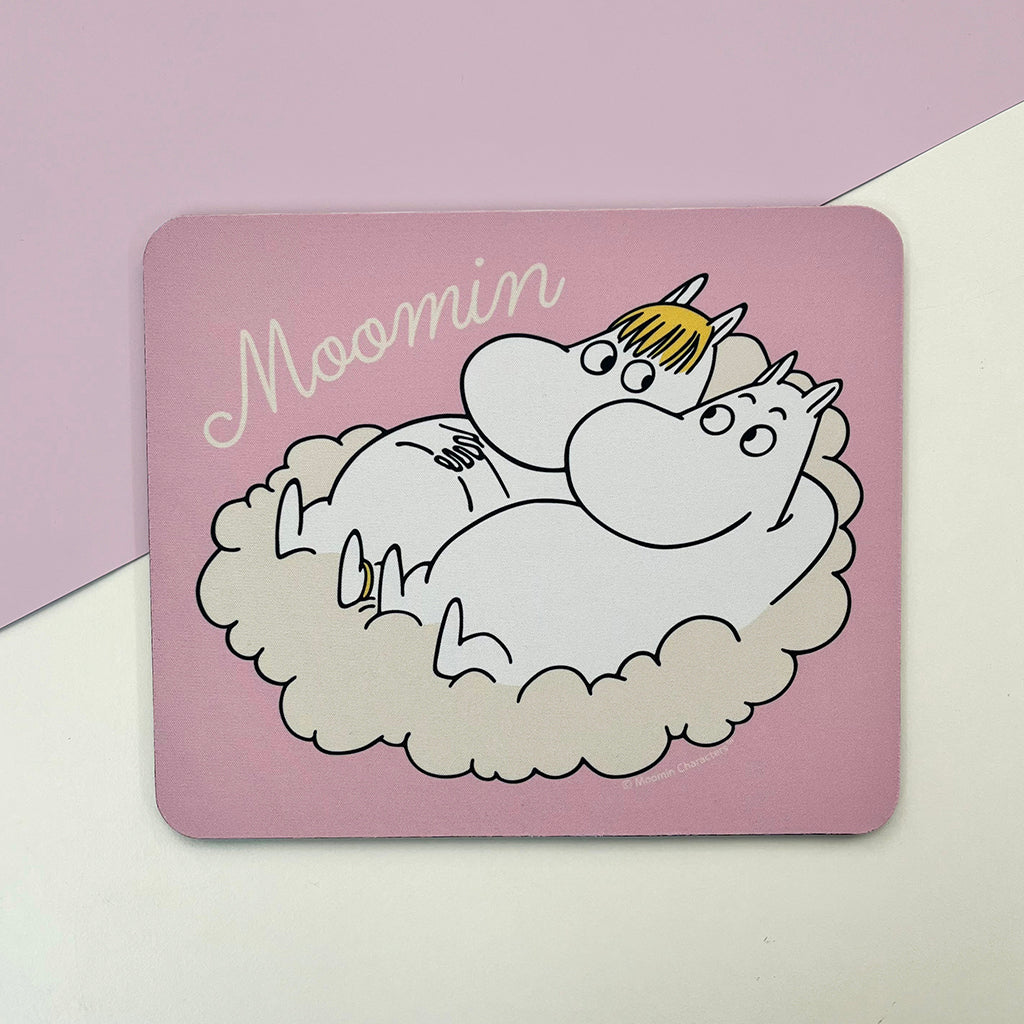 Moomin Moomintroll And Snorkmaiden Cloud Mouse Pad